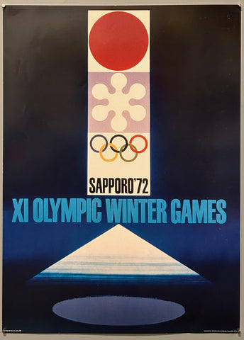 Sapporo '72 Olympics Poster