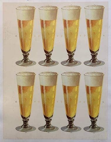 Link to  Eight Tall Beers PosterU.S.A., c.1950  Product