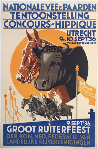 Link to  Nationale vee en Paarden Tentoonstelling Concours - Hippique1936  Product