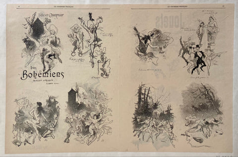 Link to  Les Bohémiens PosterFrance. c. 1887  Product