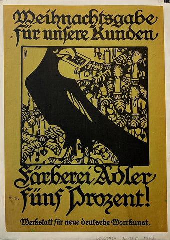 Link to  Weihmarchtsgabe Für Unsere Kunden PosterGermany, c. 1910  Product