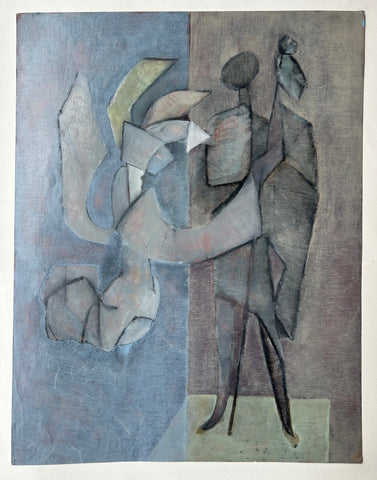 Link to  Cubist Figures, Benoît Gilsoul #15Belgium, c. 1980s  Product