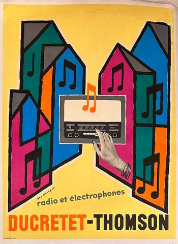 Link to  Ducretet-Thomson Radio et Electrophones ✓France, C.1970  Product