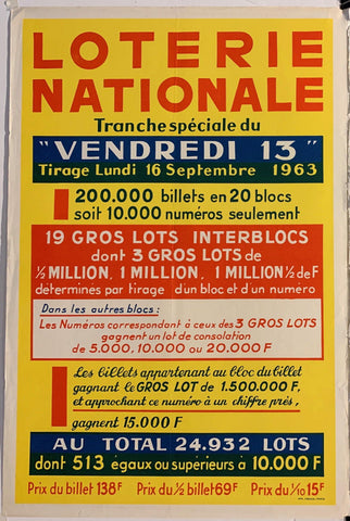 Link to  loterie nationale1963  Product