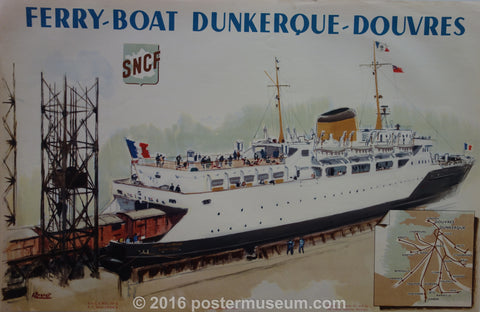 Link to  Ferry-Boat Dunkerque-DouvresA. Brenet c.1950  Product