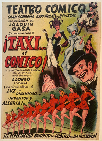 Link to  Teatro Comico - Taxi... al Comico!Spain, C. 1940  Product