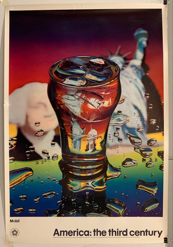 Link to  Mobil 'Yankee Flame' PosterU.S.A., 1976  Product