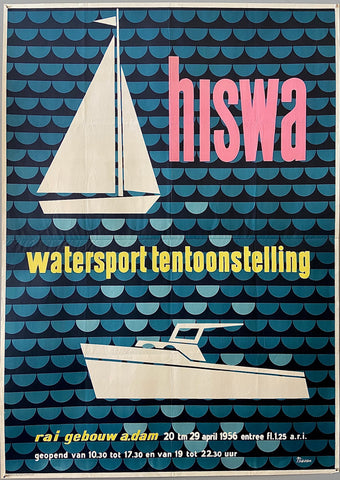 Link to  HISWA Watersport Tentoonstelling PosterThe Netherlands, 1956  Product