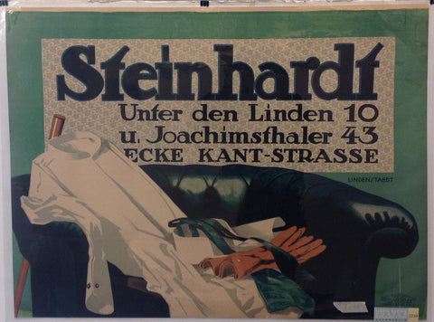 Link to  Steinhardt Unfer den Linden 10 u. Joachimsthaler 43Germany, C. 1912  Product