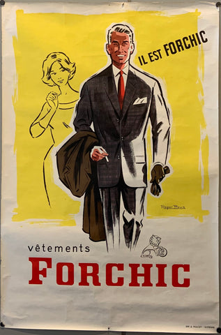 Link to  Vêtements Forchic PosterFrance, c. 1950  Product