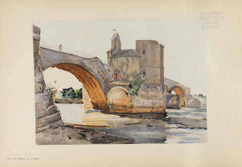 Link to  The Pont Benezet at Avignon PrintUSA, c. 1925  Product