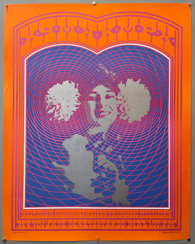 Link to  KMPX Neon Rose PosterU.S.A., 1967  Product