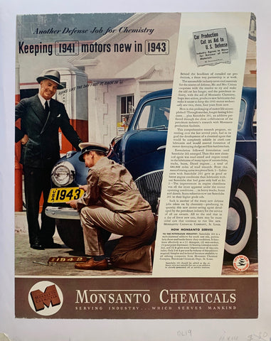 Link to  Monsanto ChemicalsTransportation Poster, 1943  Product