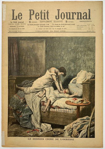 Link to  Le Petit Journal - "Le Dernier Crime de L'Ogresse"France, C. 1900  Product