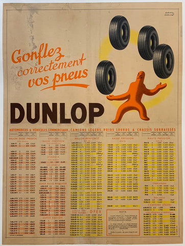 Link to  Gonfler correctement vos pneus - DunlopFrance, C. 1935  Product