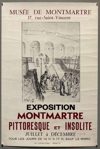 Link to  Musée De Montmartre PosterFrance, 1969  Product