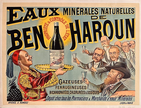 Link to  Eaux Minérales Naturelles de Ben Haroun  ✓France, c. 1950  Product