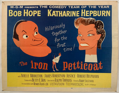 Link to  The Iron Petticoat PosterU.S.A FILM, 1956  Product