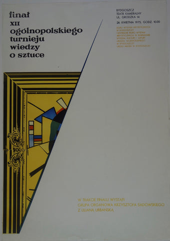 Link to  Final XII Ogolnopolskiego Turnieju Wiedzy o SztucePoland, 1975  Product