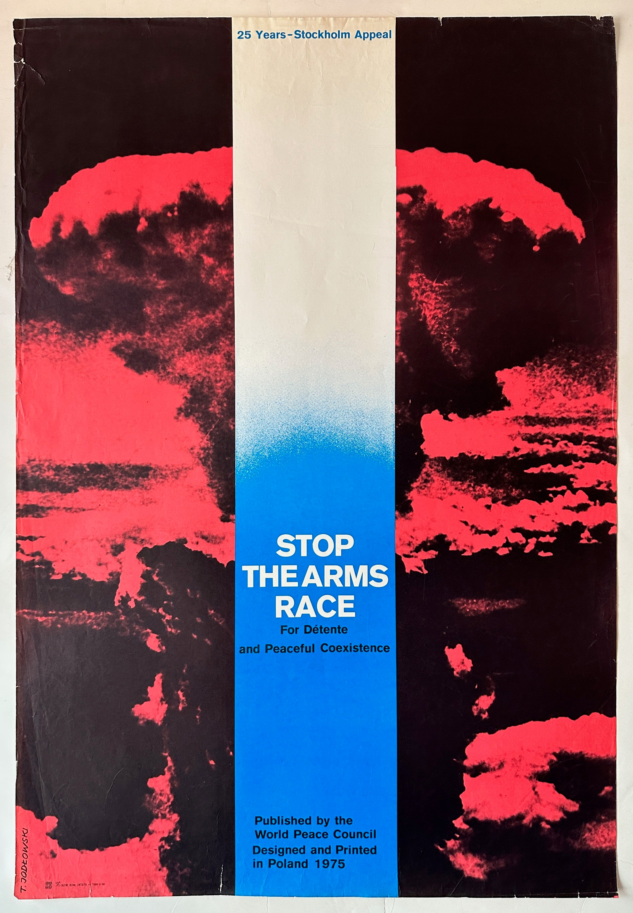 Stop the Arms Race Poster