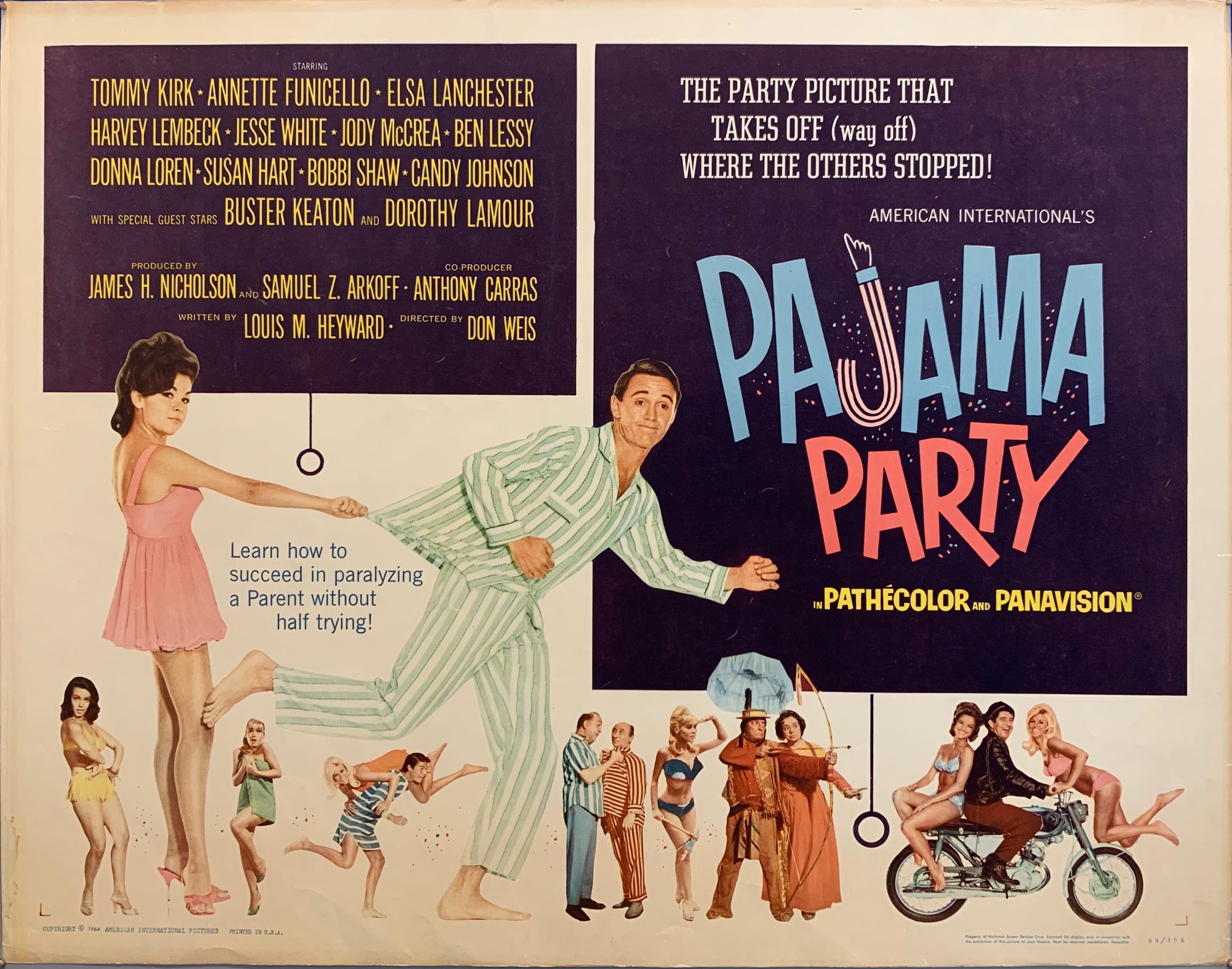 Pajama Party Film Poster
