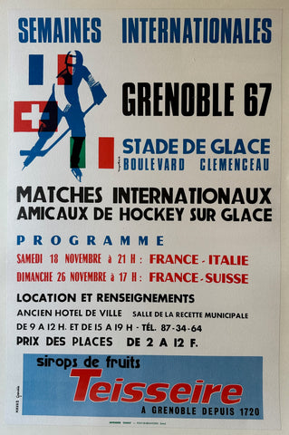 Link to  Semaines Internationales Grenbole 67 PosterFrance, 1967  Product