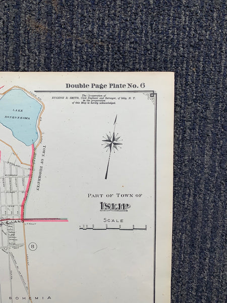 Long Island Index Map No.2 - Plate 6 Islip – Poster Museum