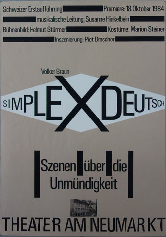 Link to  Simple X DeutschSwitzerland 1984  Product