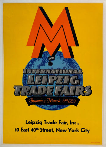 Link to  International Leipzig Trade Fairs Beginning March 5th 1939New York, 1939  Product