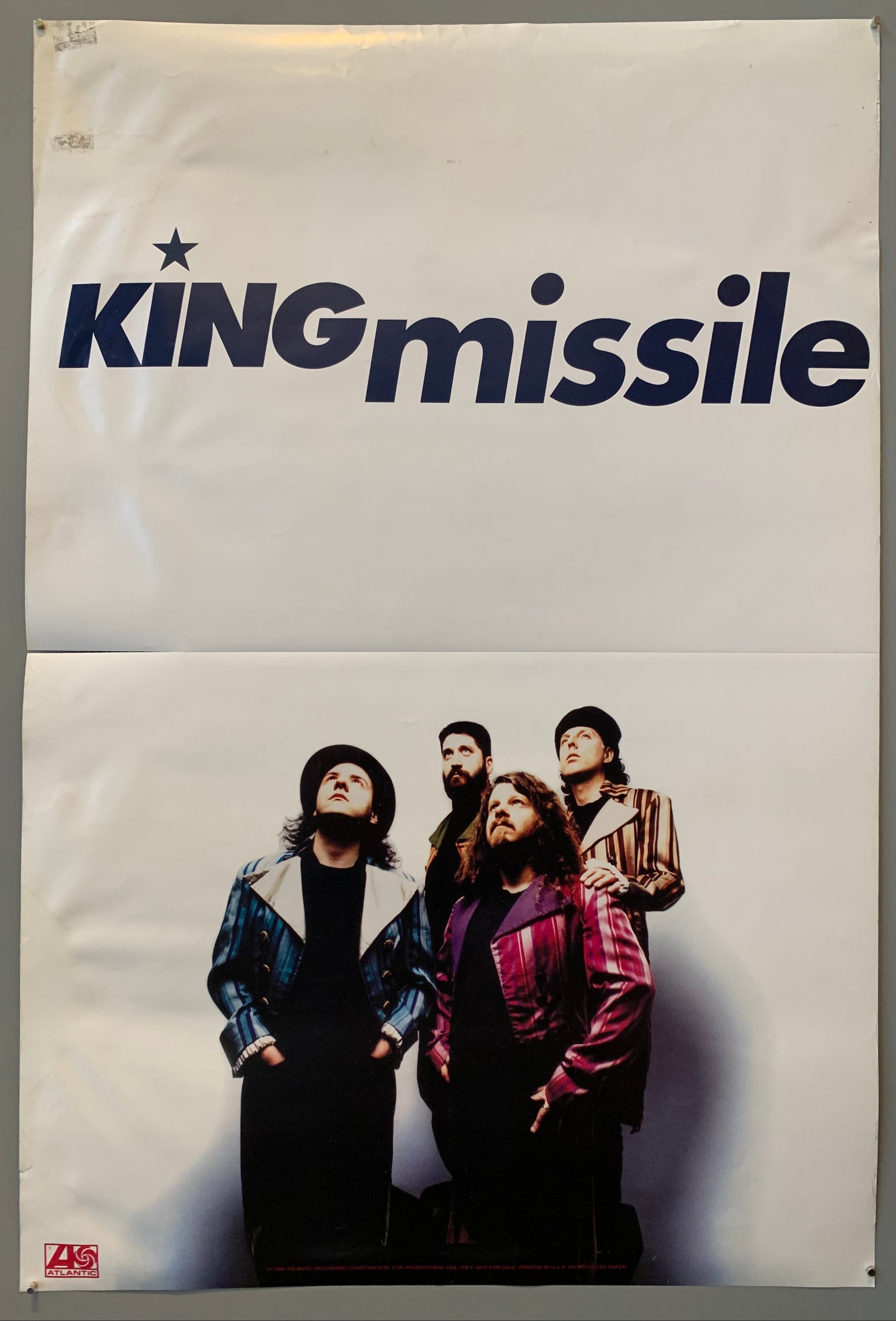 King Missile Double-Sided Poster – Poster Museum