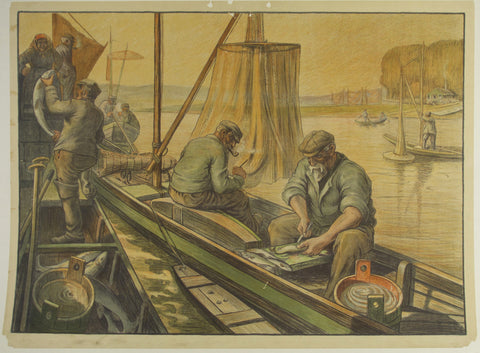Link to  Fishermen on a RiverBelgium - c. 1910  Product