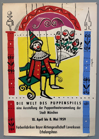 Link to  Die Welt Des Puppenspiels PosterGermany, 1959  Product