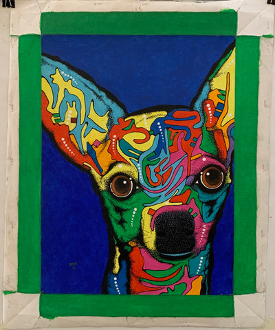 Link to  Colorful Chihuahua PaintingU.S.A, 2014  Product