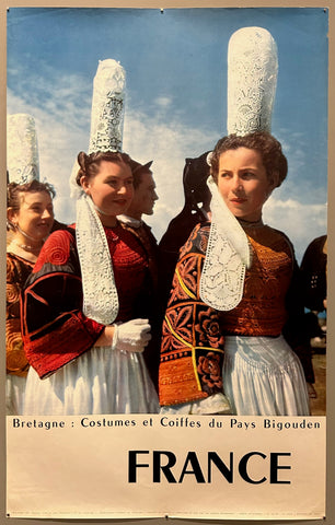 Link to  France Costumes et Coiffes Travel PosterFrance, 1960  Product