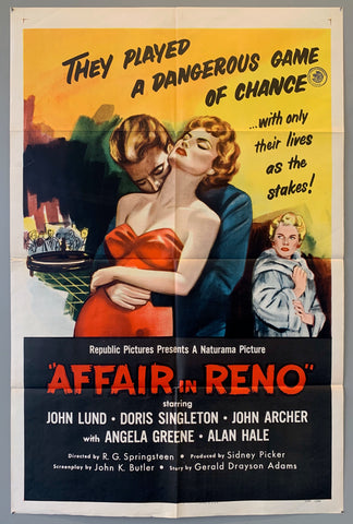 Link to  Affair in RenoU.S.A FILM, 1957  Product
