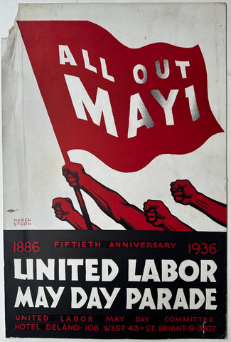 Link to  United Labor May Day Parade SignUSA, 1936  Product