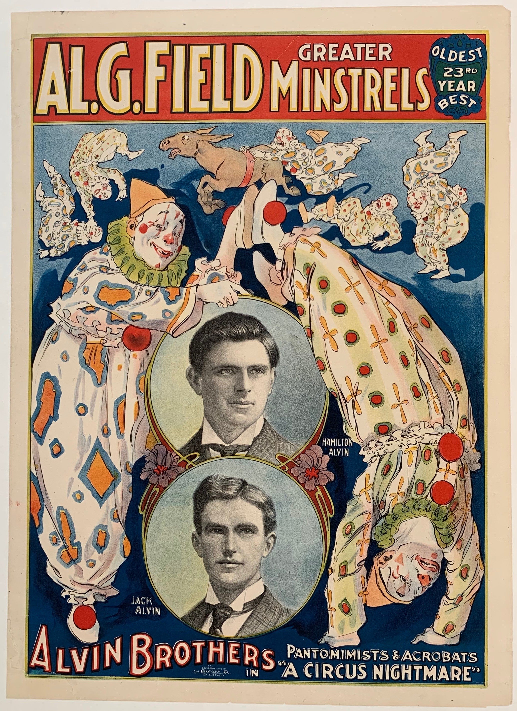 Alvin Brothers in "A Circus Nightmare"