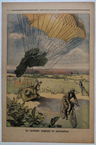 Link to  Le cyclisme employé en aerostationFrance, 1894  Product