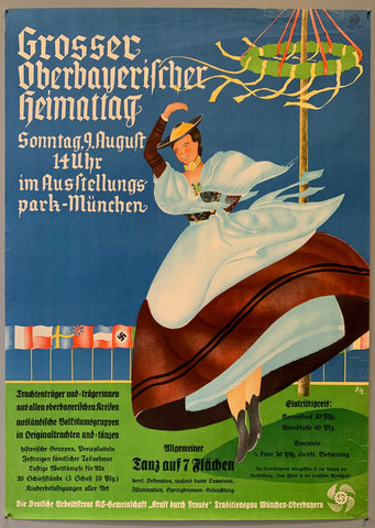 Link to  Grosser Oberbayerischer Heimattag PosterGermany, c. 1940s  Product