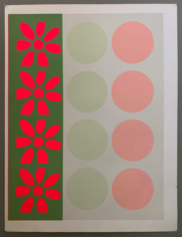 Link to  Double Circles and Flowers #1U.S.A., c. 1965  Product