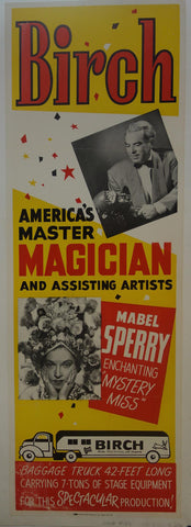 Link to  America's Master Magician -Magic at it's best BIRCH & Mabel Sperryc.1950s  Product
