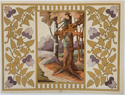 Link to  Autumn WoodsFrance, C. 1900  Product
