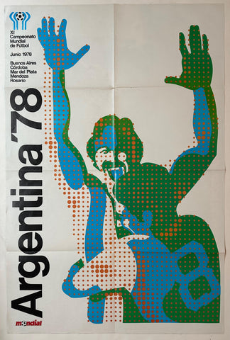 Link to  1978 World Cup Argentina PosterArgentina, 1978  Product