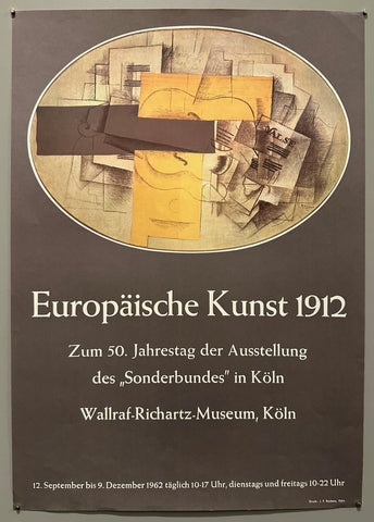 Link to  Wallraf-Richartz-Museum, Köln PosterGermany, 1962  Product