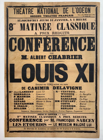 Link to  Conference Louis XI ✓France, C. 1964  Product