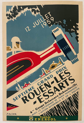 Link to  Septième Grand Prix 1959 PosterFrance, 1959  Product