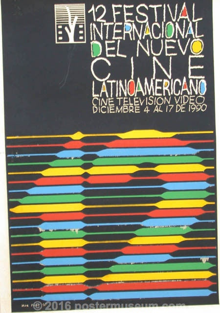 12 Festival Internacional Del Nuevo Cine Latin Americano - Poster Museum