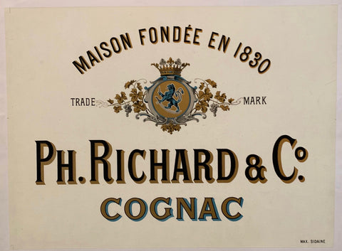 Link to  Ph. Richard & Co. COGNACMax. Sidaine  Product