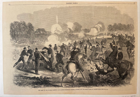 Link to  Harper's Weekly 'Army of the Potomac'U.S.A., 1862  Product