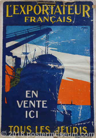 Link to  L'exportateur FrancaisMarc c.1930  Product